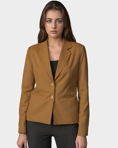 Image of ROCKSY Smart Casual & Formal Blazer for Women, Regular Fit Stylish Blazer for Women