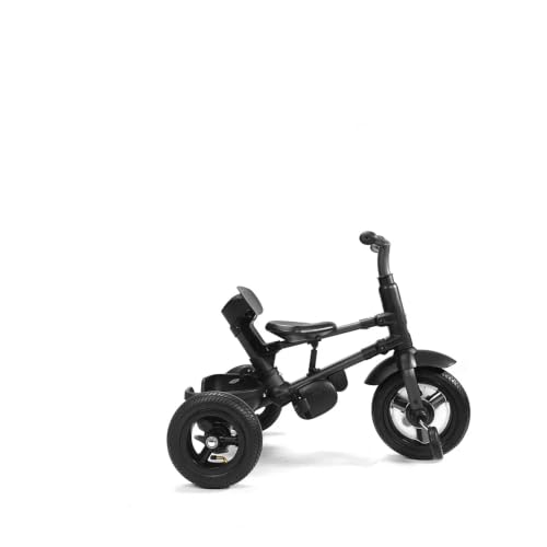 Image of Rito Plus Folding Stroller & Toddler Bike with 3 Point Harness Belt, Black