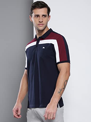 Image of Dennis Lingo Men's Cotton Solid Slim Fit T-Shirt
