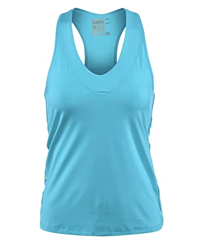 Image of Lucky In Love V-Neck Tank with Built in Bra