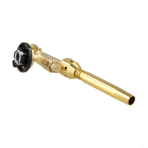 MIKMLYZE Antorcha de gas butano portátil, con llama ajustable de alta temperatura hasta 1300 °C, para soldadura, soldadura y cocina al aire libre, diseño de mano de cobre