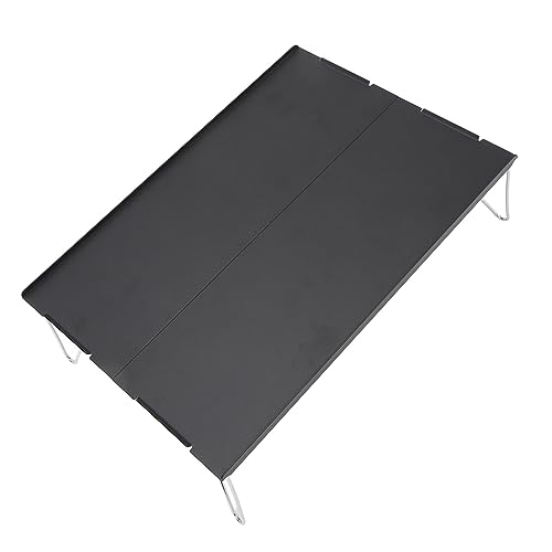 Mesa de Acampamento Dobrável, Mesa de Acampamento Ao Ar Livre Portátil de Liga de Alumínio para Cami