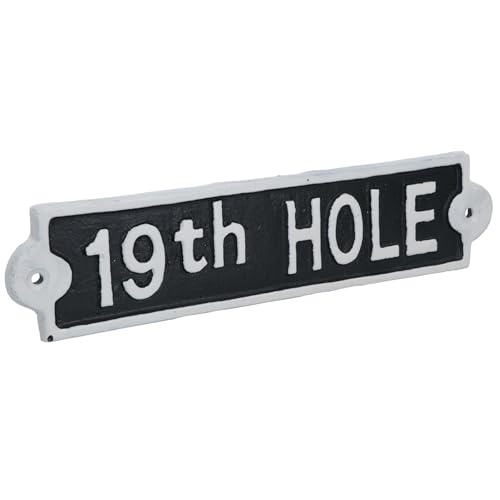 Placa de hierro fundido con agujero 19 para bar pub y casa 6