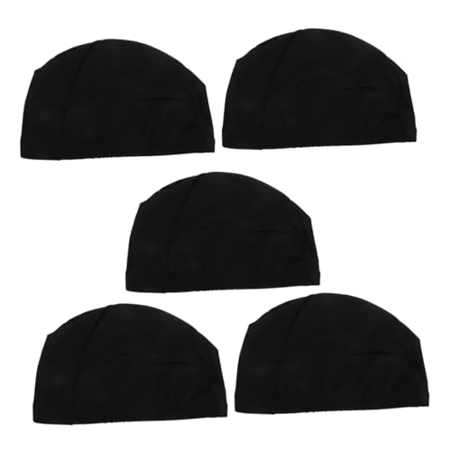 SOIMISS 5 Piezas Gorro Natación Adulto Unisex Alta Elasticidad Resistente y Transpirable para Cabello y Uso Diario Piscina y Natación