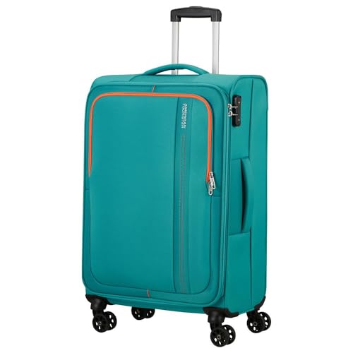 American Tourister Buscador De Mar - Spinner M, Maleta, 68 Cm, 61 L, Verde Aqua Green American Tourister Buscador De Mar - Spinner M, Maleta, 68 Cm, 61 L, Verde Aqua Green