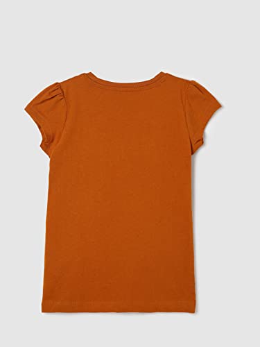 Image of Max Girls Pure Cotton Regular Fit Floral Printed Knit T-Shirt