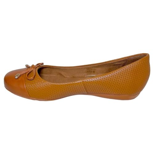 Bottero, Sapatilha Feminina Bottero Couro Marrom Canela 353602-30 Tamanho:34;Cor:Marrom