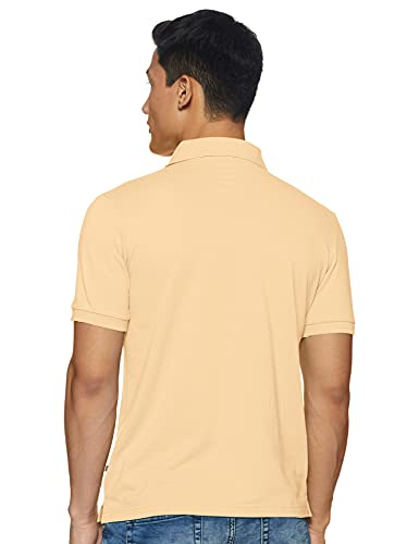Image of Rupa Bumchums Men Super Combed Cotton Solid Half Sleeve Club Collar Polo Regular Fit T-Shirt with Chest Pocket