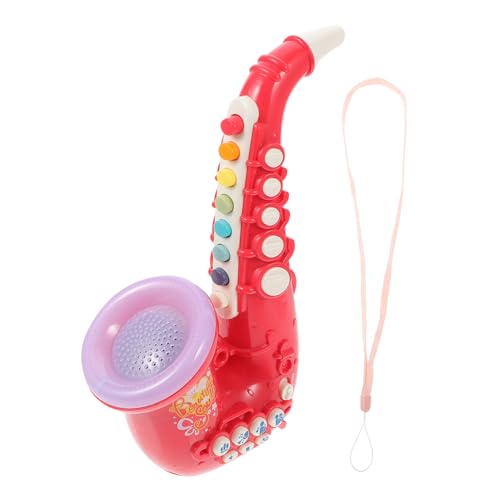 ORFOFE Portable Boys and Girls Musical Toy Simulation Saxophone Toy Unique Design for Educational Plaything