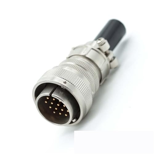 Conector MIL-DTL-5015 de 19 pines para cableado industrial MS3106A