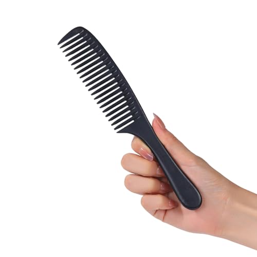 Peine ancho antiestático Perfehair negro 21.6 cm miniatura 1