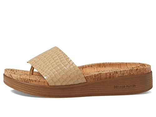 Image of Donald Pliner Women's Fifi Slide Sandals, Women's Summer Sandals, Women's Shoes, Comfortable Open-Toe Casual Flats