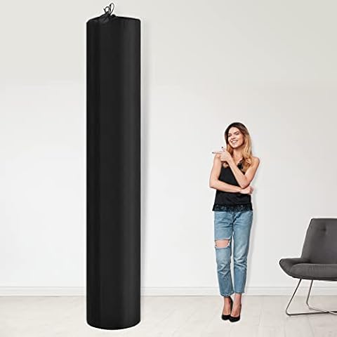 CHENGU Jumbo Rug Storage Bag Fitting Rugs up to 9 x 12 Ft, Protection for Rolled Rug 24 x 130 Inch, Large Nylon Dustproof Drawstring Rug Storage Bag Cover