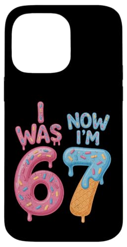 I was Six Now I'm Seven Years Birthday 7th Kids Funny 67 �X�}�z�P�[�X iPhone 14 Pro Max �p