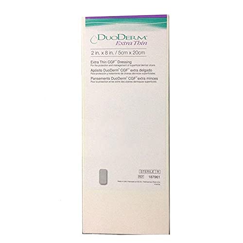 DuoDERM Extra Thin Dressing, 20 x 5 cm