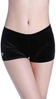 CrystalsRus PERSONALISED CRYSTAL GYMNAST LEOTARD DANCE BALLET SHORTS(K) BY VARSANY