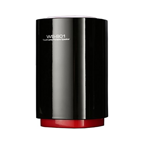 Altavoz Bluetooth Speaker Wireless WS de S01 Negro con Efectos de luz/Radio/Función Manos Libres