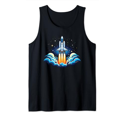 Space Shuttle Launch Wear Aerospace Engineer Rocket Lover Débardeur