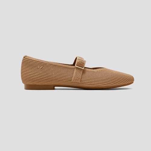 Image of VIVAIA Women's Margot Mary Jane Square-Toe Ballet Flats