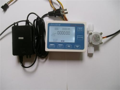 Capteur de débit ZM G1/4 et débitmètre pour circuit hydraulique 24V