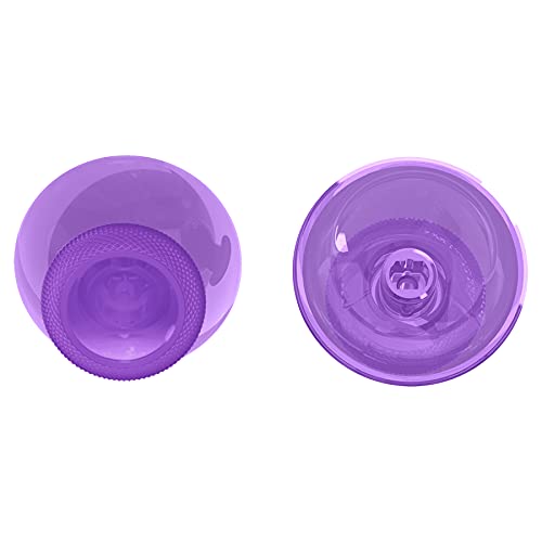 eXtremeRate Jasne Atomowy Fioletowy Wymiana Thumbsticks dla Xbox Series X/S Controller, dla Xbox One Standard Controller Analogowa Stick, Custom Joystick dla Xbox One X/S, dla Xbox One Elite Controller