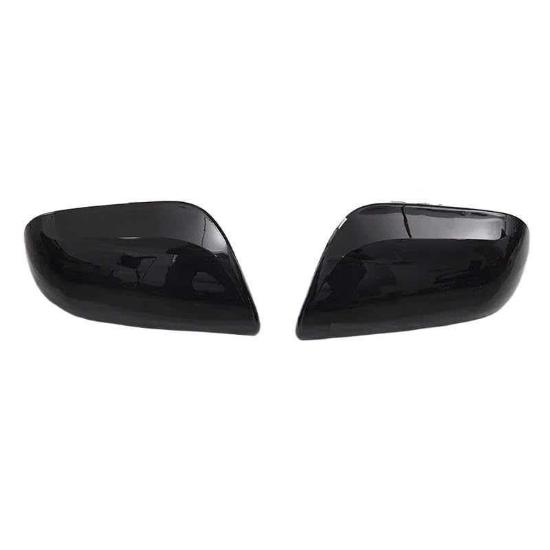 Coques rétroviseurs pour Toyota Yaris 2006-2011 noir brillant remplacement direct