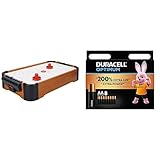 COLORBABY 46614 Spiel Air Hockey 56x31x10cm-CB Games, Mehrfarbig + Duracell Optimum Batterien AA, 8 Stück, bis zu 200% zusätzliche Lebensdauer oder extra Power