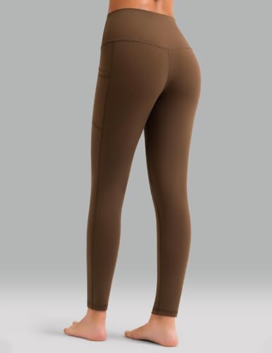 Image of Colorfulkoala Essential 7 /8 Leggings with Pockets | Yoga Pants for Women, Buttery Soft, Tummy Control, Workouts, Pilates, Casual, Gym, Athleisure, 25 inch Inseam