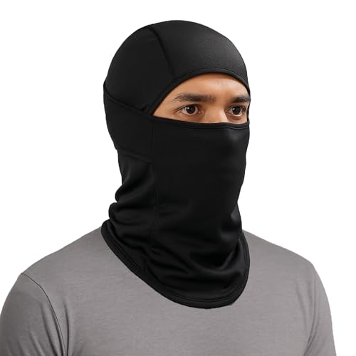 Image of Full Face Balaclava for Men & Women - UV Protection, Breathable, Anti-Dust & Sweat Absorbing, Stretchable Ski Mask, Helmet Liner for Bike Riding, Cycling