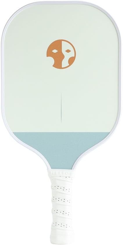 HELIOS Beginner Pickleball Paddle Set of 2 | Includes Rust & Misty Paddles | Particle-Printed Carbon Fiber with 13mm Reactive Core | 8oz, Ideal for Beginners | USAP Approved - Image 4