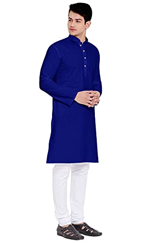 Image of trustous Mens straigth Solid Kurta Pyjama Set Combo in 100% Cotton with 16 Colour Option and Size are XS to 3XL for (Birthday,Wedding, Ceremony, Casual, Engagement)