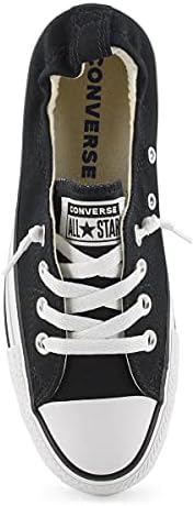 Converse Women Shoreline Slip on Sneaker (38 M EU / 7 M US, Black) | Image 1