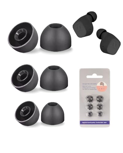 Sennheiser �Ή� �����C���[�s�[�X �����p�V���R������ CX 400BT True Wireless/CX 200TW1C-SPORT/MOMENTUM 3/CX True Wireless �Ή� �V���R���� (S/M/L�T�C�Y�e1�y�A) �yYA