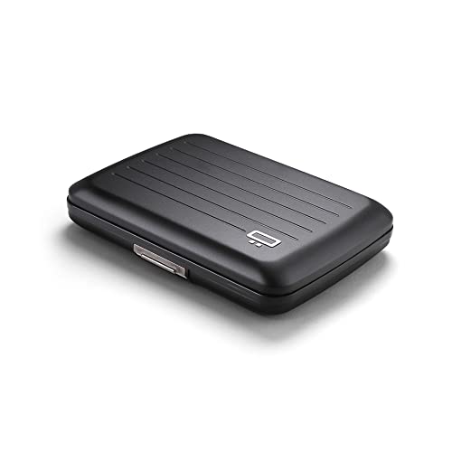Image of OGON -DESIGNS- Slim RFID Blocking Aluminum Card Holder Wallet - OSLO