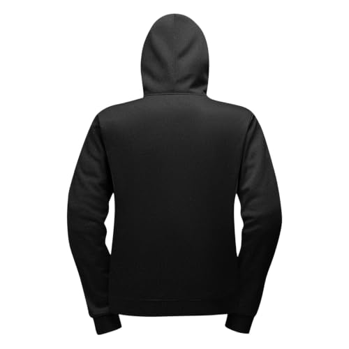 Heated Sweatshirt for Men 29 Heating Zones 3 Levels Winter Pullover Black - image 7