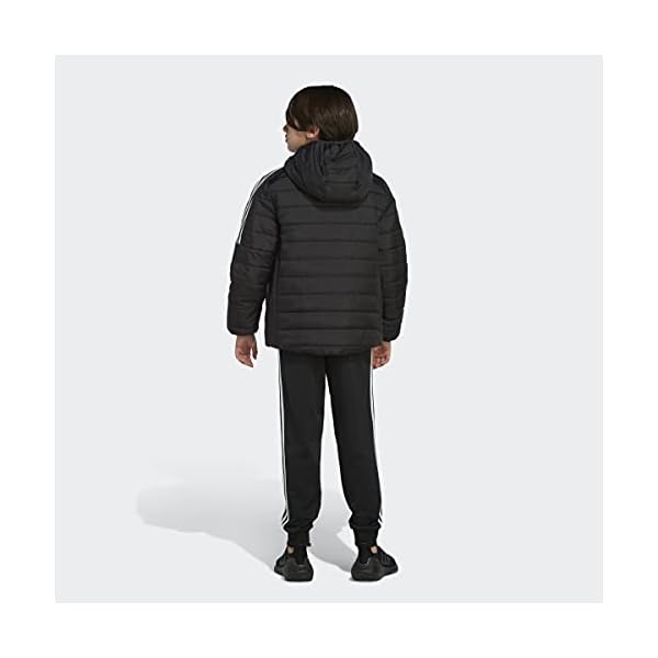 adidas Boys' Classic Puffer Jacket, Black, XX-Small - Image 7