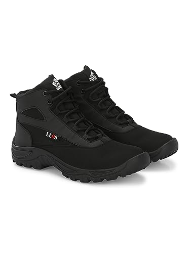 Image of Leo Men's Waterproof Non-Slip Lightweight Outdoor Mid Top Ankle Boots For Men
