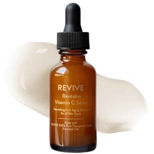 Revive Skin Health Skincare with Skin Health Essential Oil Blend - Revitalize Vitamin C Face Serum - Non-Toxic Skincare