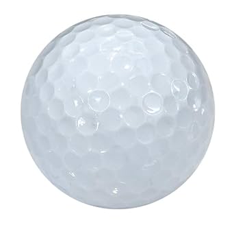 Amazon | ノーブランド品 白無地ゴルフボール 1ダース(12球
