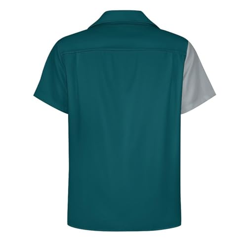 Men's Football Shirt City Mascots Cuban Neck Shirts Hawaii Short Sleeve Game Day Gifts for Fans Men S-2XL3