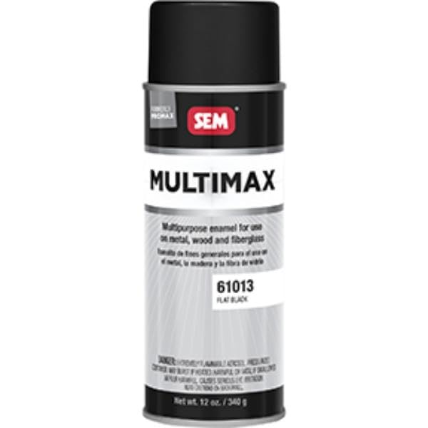 SEM Products SEM-61013 16 oz Multimax Flat Black Aerosol