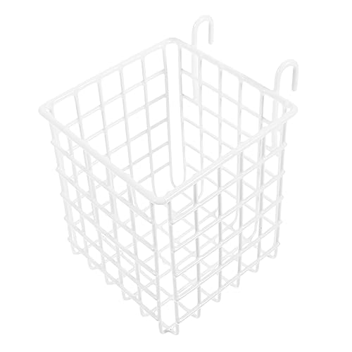 PEPLAYTAL Hanging Basket Over Cabinet Door Organizer Space Saving Wire Storage Rack for Kitchen Bathroom and Bedroom Multi Functional Design with Capacity for Clutter Living