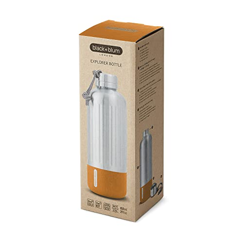 Black+Blum Explorer Insulated Bottle, Stainless Steel Leak Proof Water Bottle with Carry Loop - Image 4