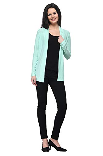 Image of Frenchtrendz Womens's Viscose Crepe Shrug(Size: XS-4XL)