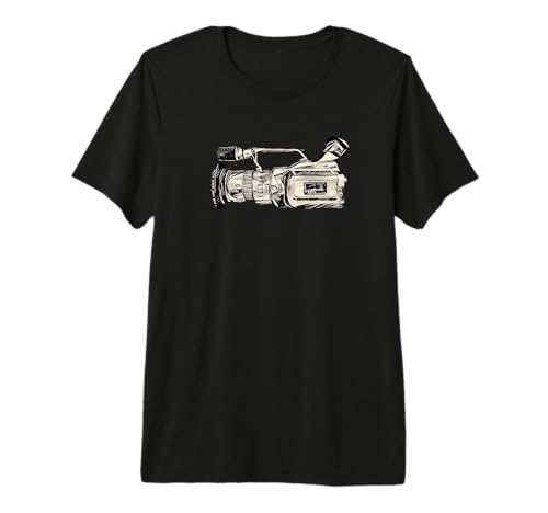 VX1000 Iconic Skateboard Video Camera Premium Tri-Blend T-Shirt