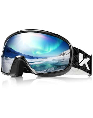 Innerking Ski Goggles, Anti-Fog Snowboard Goggles for Men...