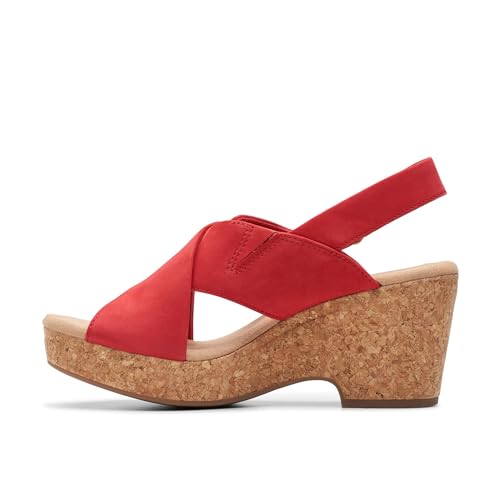 Image of Clarks Collection Women's Giselle Dove Wedge Sandal