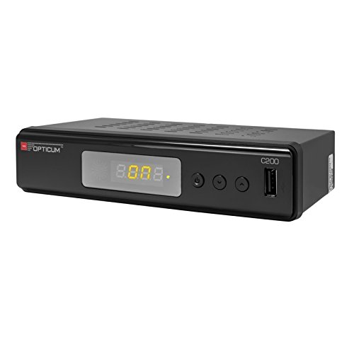 HB-DIGITAL Set: Kabelontvanger kabelontvanger - DVB-C HB-DIGITAL set: Opticum HD C200 ontvanger voor digitale kabeltelevisie (HDMI, SCART, USB 2.0, mediaspeler) + HDMI-kabel - Image 4