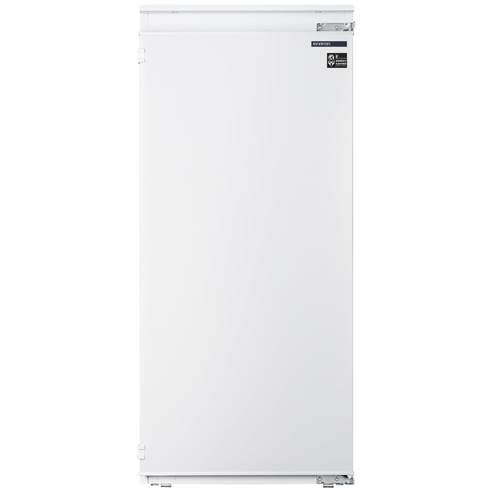 Infiniton Frigorifico Encastrable una Puerta CL-BB122, Altura 122 cm, Integrable,198 Litros, Ancho 54 cm, Ciclico, Puerta reversible, E