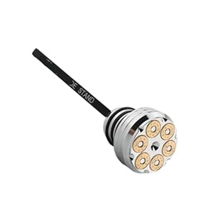 WYHJIUY Motorrad Ölmessstab mit Metallkopf